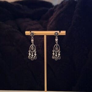 Elegant Silver Dangle Earrings